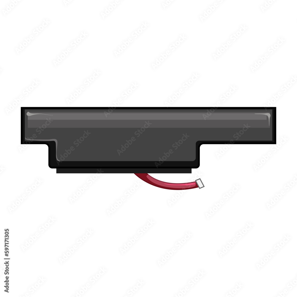 ppc laptop battery cartoon vector illustration ppc laptop battery cartoon vector illustration