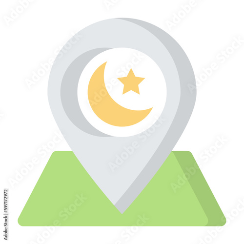 Religion Place Flat Icon