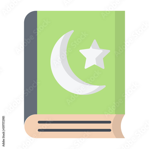 Quran Flat Icon