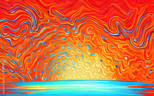 Abstract background with mu...