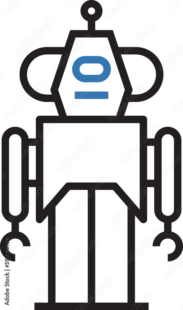 robot character icon