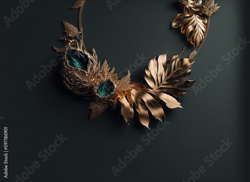 premium designer jewelry background add a touch of glamour generative ai