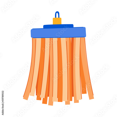 trim tassel rope cartoon vector illustration