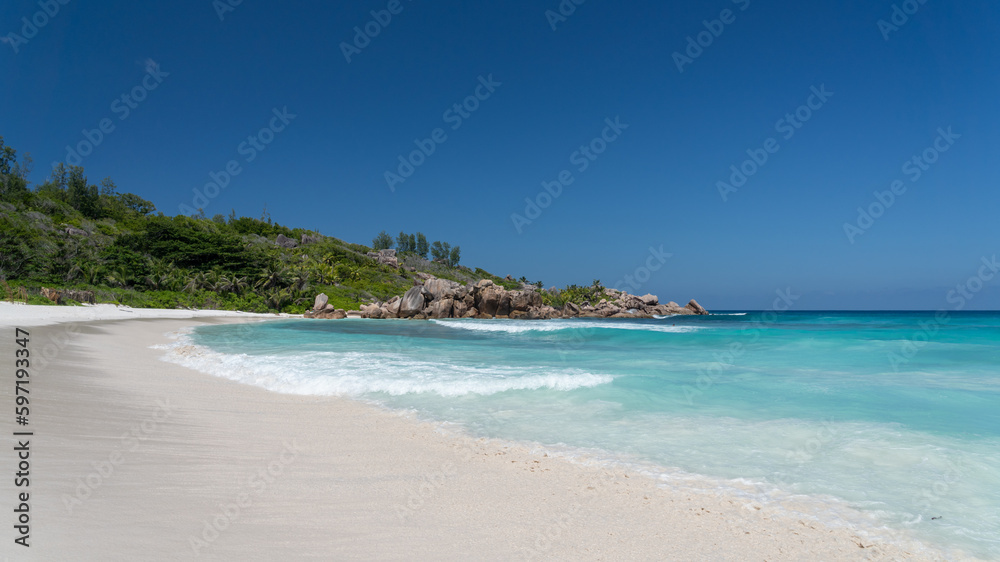 Anse Cocos  Beach, La Digue, Seychelles