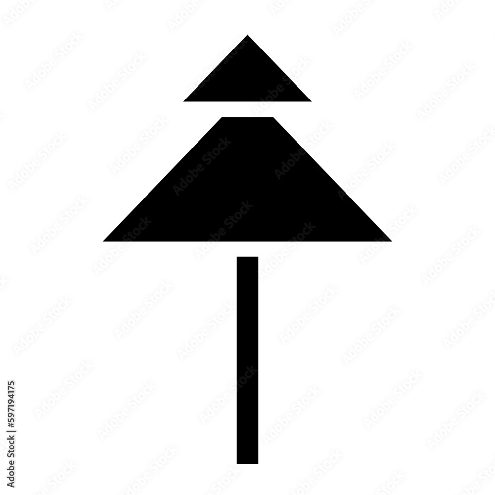 umbrella glyph 