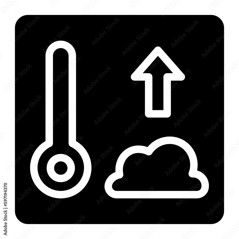 temperature glyph temperature glyph