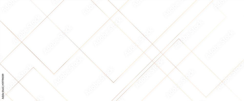 Luxury banner presentation white and gold line background, abstract white and gold colors with lines pattern texture business background.