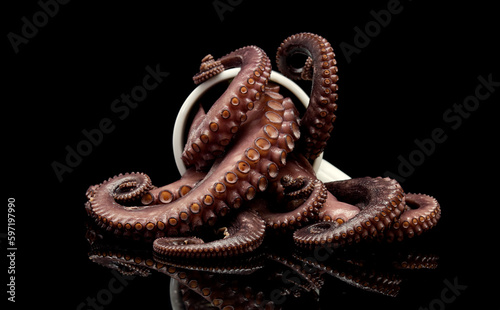 octopus seafood tentacles gourmet food
