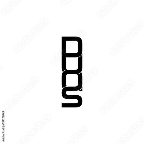 duos lettering initial monogram logo design © ahmad ayub prayitno