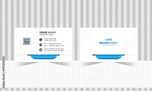 modern business card. name card design. style and modern visiting card
