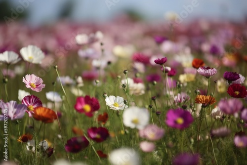 A Captivating Wildflower Field