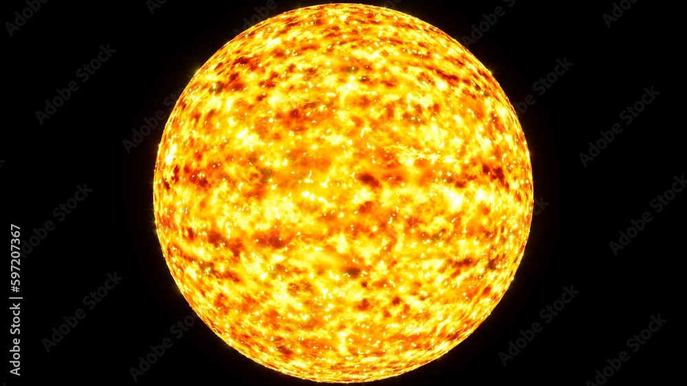 Burning yellow planet overlay background Burning yellow planet overlay background