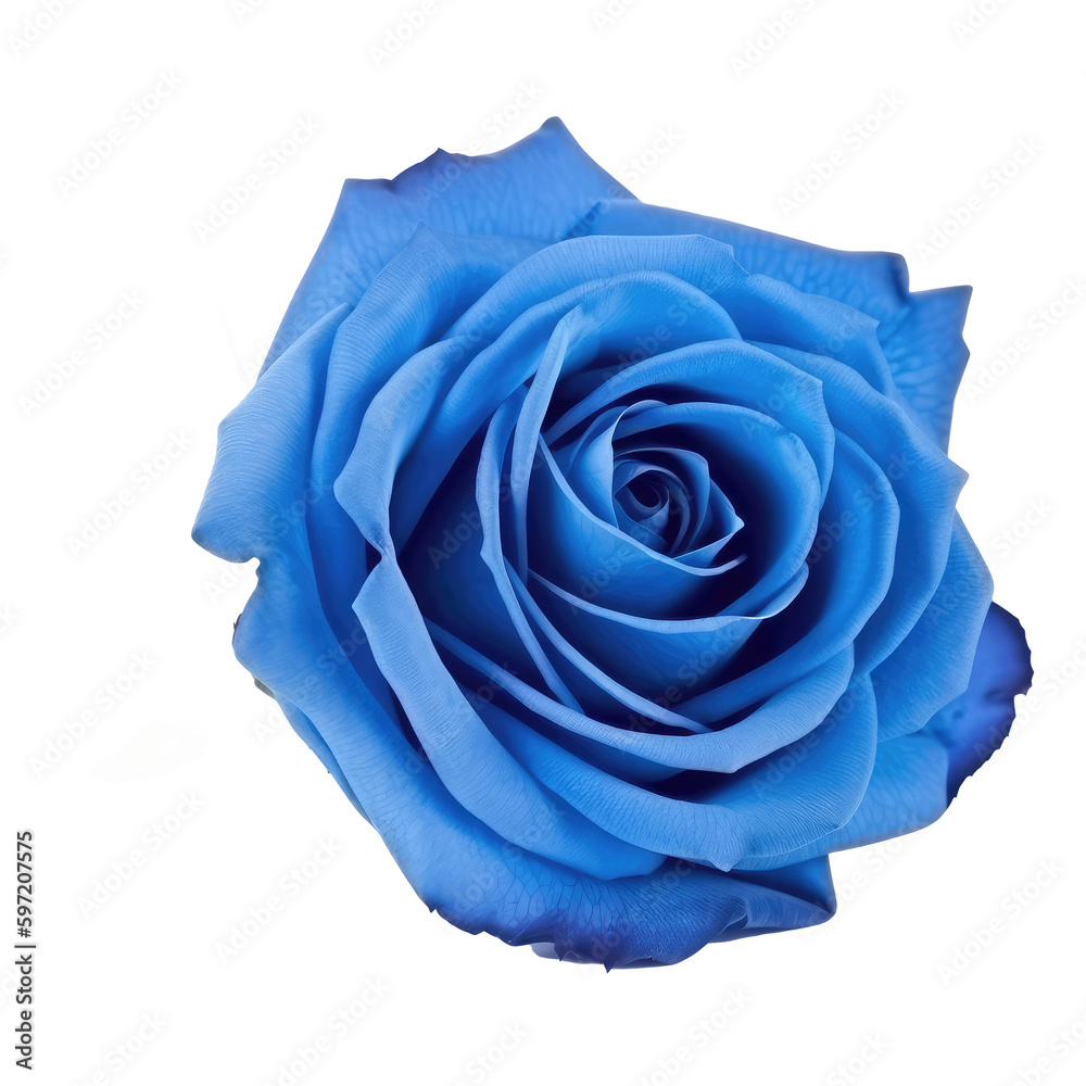 blue rose isolated on white blue rose isolated on white