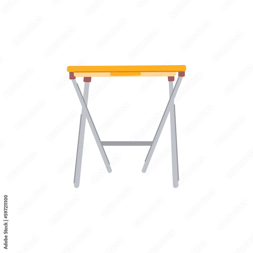 empty folding table cartoon vector illustration empty folding table cartoon vector illustration