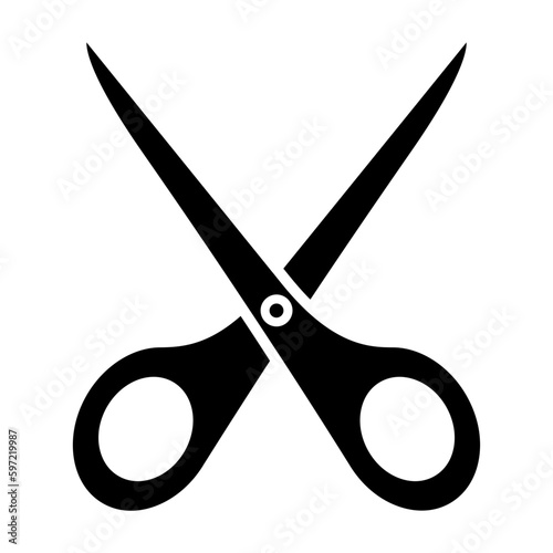 Scissor Glyph Icon