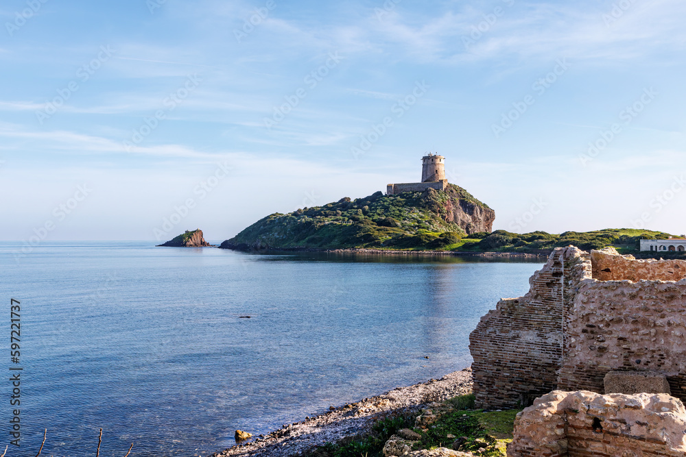 Sea coast landscape in Sardinia Sea coast landscape in Sardinia