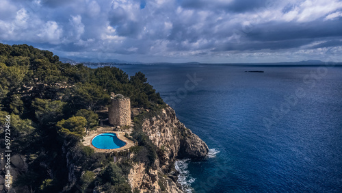 Portals Vells: A stunning aerial paradise in Mallorca photo