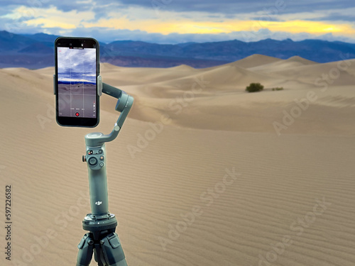 iPhone Death Valley California