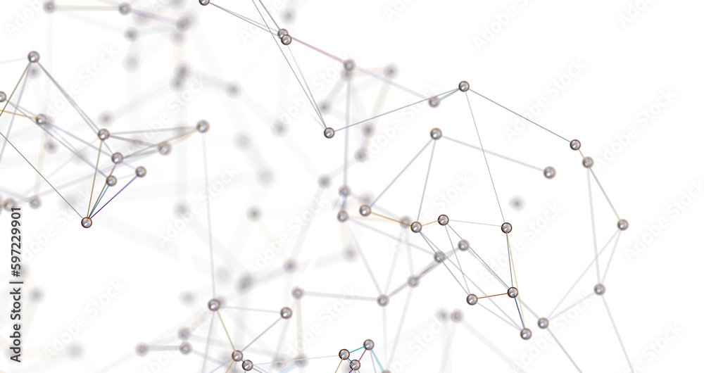 Abstract connected dots and lines. Concept of AI technology, Motion of digital data flow. PNG transparent Abstract connected dots and lines. Concept of AI technology, Motion of digital data flow. PNG transparent