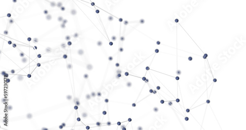 Concept of Network  internet communication. 3d illustration PNG transparent