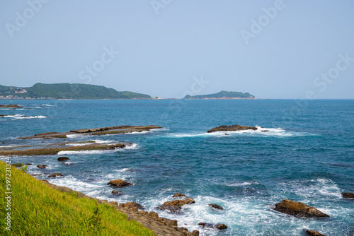 Taiwan north sea coast ocean © leungchopan