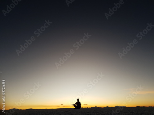 silhouette of a person