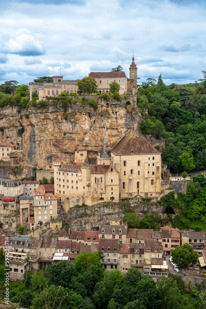 Rocamadour - famous medieval town in France