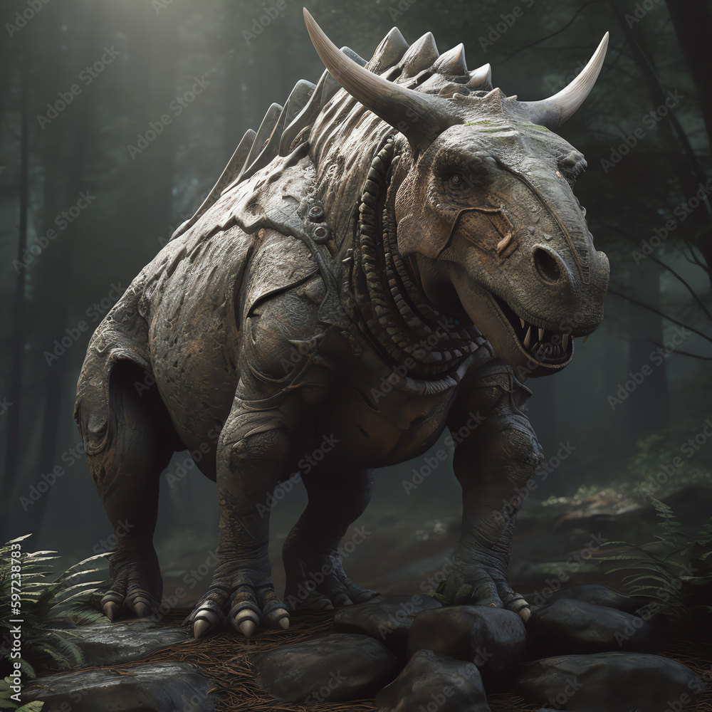 Fototapeta premium prehistorischer Predator