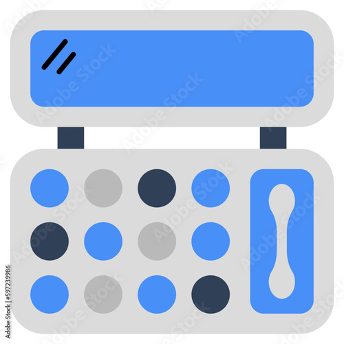 Modern design icon of eyeshadow kit 