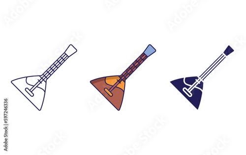 Balalaika vector icon