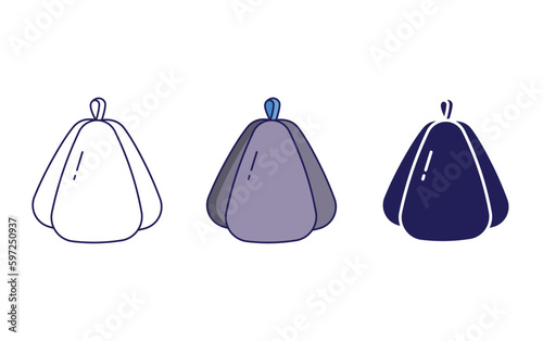 Sauna Hat vector icon
