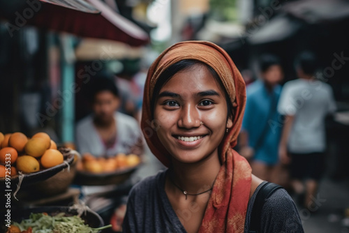 local asian street vendor, ...