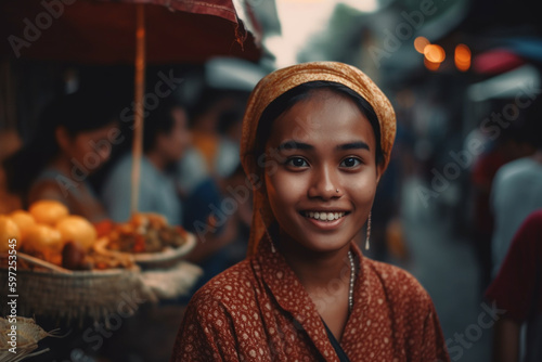 local asian street vendor, ...