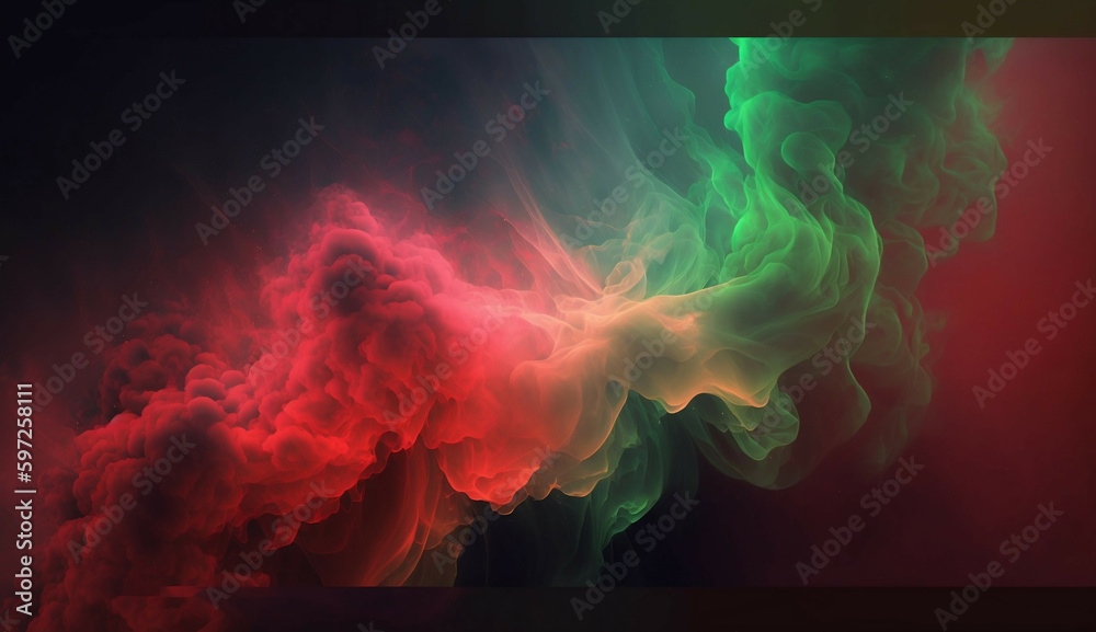 Fototapeta premium colored colorful smoke mist cloud background new quality art colorful joyful stock image illustration desktop wallpaper design generative ai