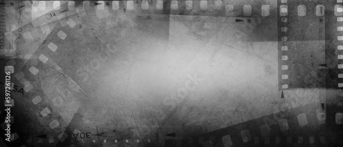 Film frames background