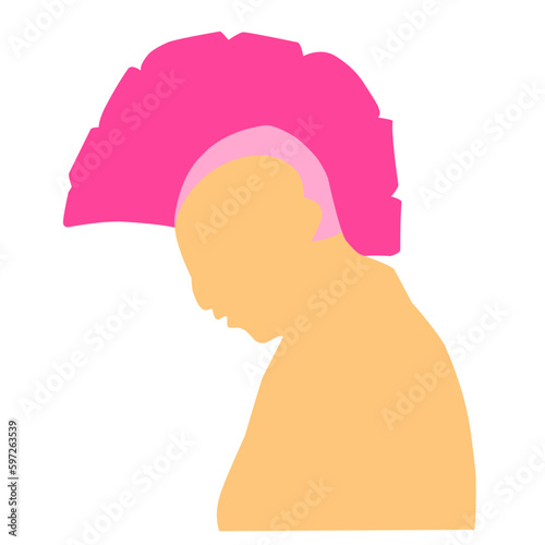 Pink Mohawk Style 
