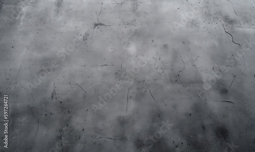 Grey rough texture concrete stone grunge rough wall background - Generative AI - Generative