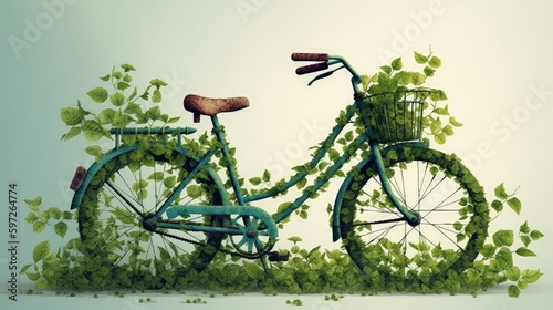 bicycle in the park © Omkar