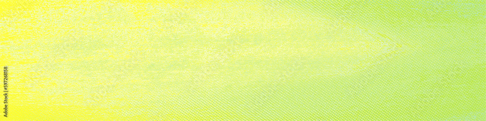Obraz premium Yellow gradient panorama background, Modern horizontal design suitable for Online web Ads, Posters, Banners, social media, covers, evetns and various graphic design works
