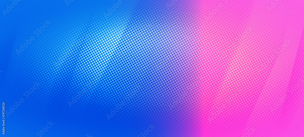 Blue and pink blend  textured gradient background, Modern horizontal design suitable for Online web Ads, Posters, Banners, social media, covers, evetns and various graphic design works