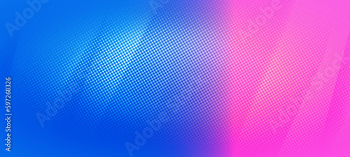 Blue and pink blend textured gradient background, Modern horizontal design suitable for Online web Ads, Posters, Banners, social media, covers, evetns and various graphic design works