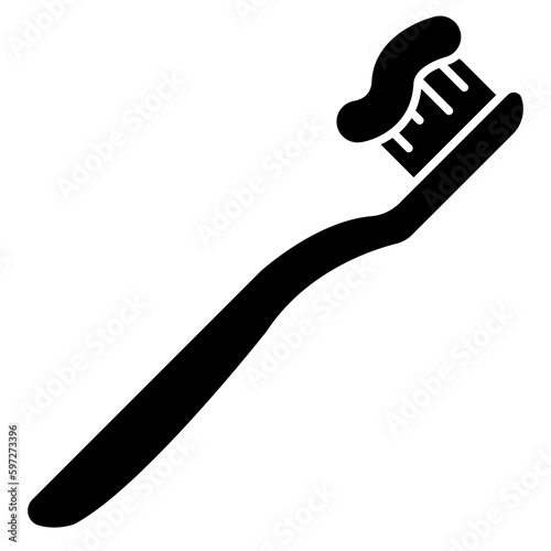 Perfect design icon of toothbrush 
