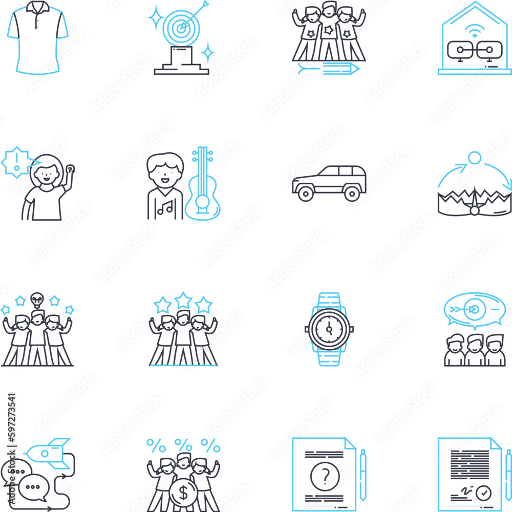 Cubicle linear icons set. Workspace, Partition, Office, Privacy, Compact, Cozy, Comfy line vector and concept signs. Functional,Desk,Shelf outline illustrations Generative AI Cubicle linear icons set. Workspace, Partition, Office, Privacy, Compact, Cozy, Comfy line vector and concept signs. Functional,Desk,Shelf outline illustrations Generative AI