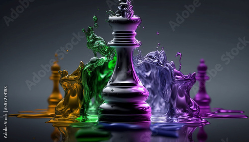 Hess figure in competition success play strategy .Generative AI.
