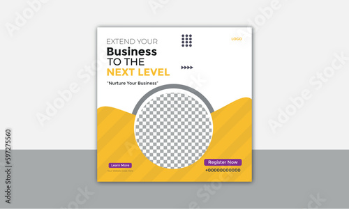 modern trend professional business flyer design corporate vector file