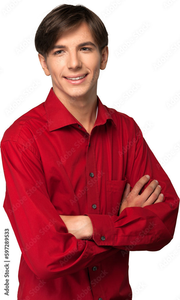 Portrait of a Smiling Young Man Portrait of a Smiling Young Man