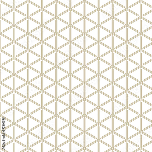 Seamless lines abstract geometric pattern for fabric, background, surface design, packaging Vector illustration 