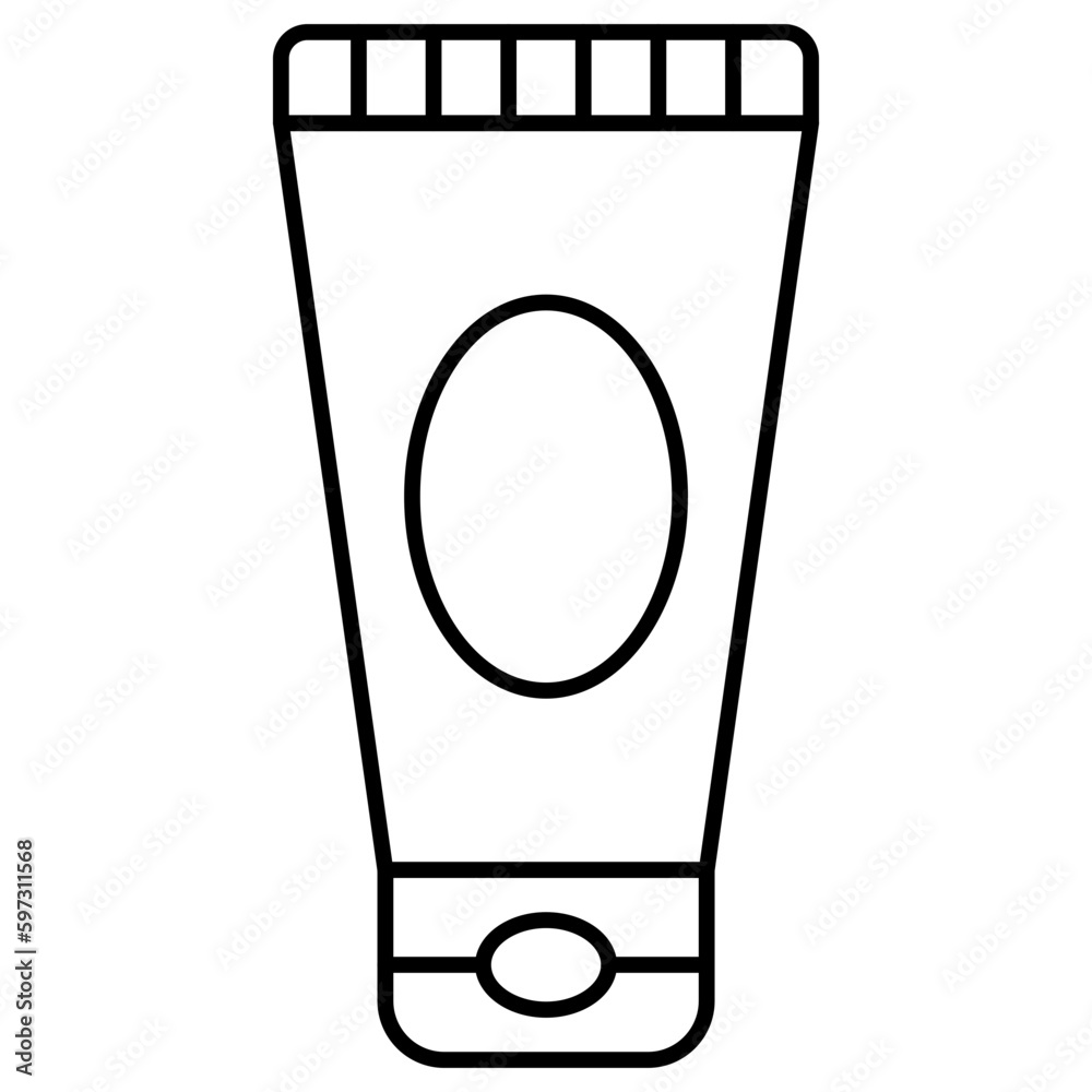 Modern design icon of face wash Modern design icon of face wash
