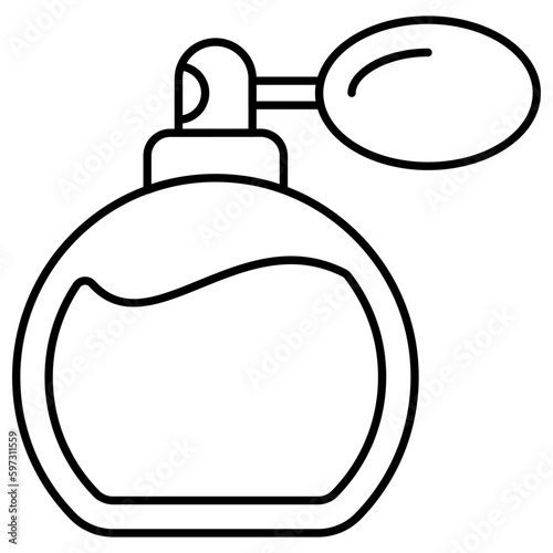 A unique design icon of perfume 