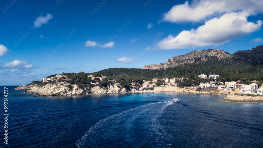 Sant Elm, Andratx coast, Majorca, Balearic Islands, Spain